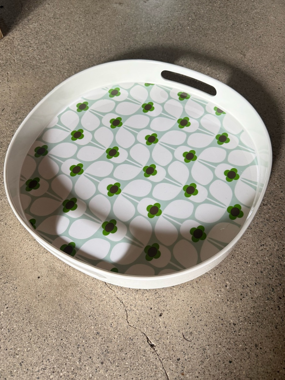 Orla Kiely House Flower Petal Plastic Serving Display Dish Platter Decor - Picture 2 of 5